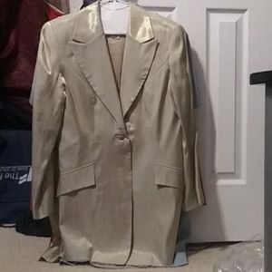 Goldish Tan Suit